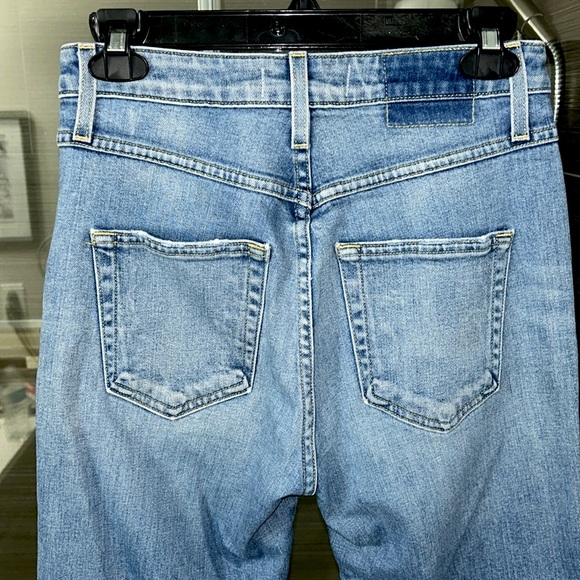 ✨ AMO Denim ✨ Chloe Crop Jeans Forever Young Wash Size 26 $278 - Picture 8 of 15